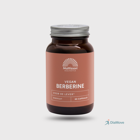 Berberine 500 mg REBERSA® – Natuurlijk Supplement voor Bloedsuikerbalans | Mattisson