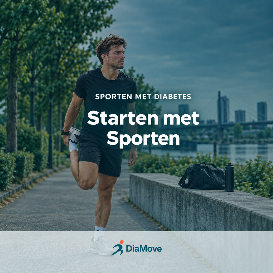 DiaMove Starter – productcover van het beginnersschema sporten met diabetes